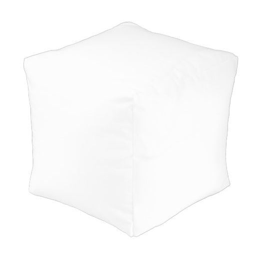 Create Your Own Personalized Custom  Polyester or Cotton Cubed Pouf